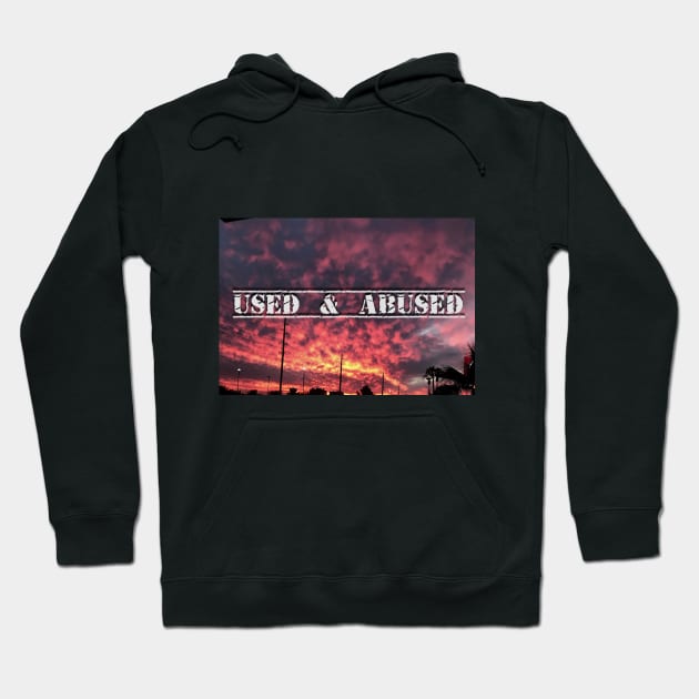 Fire In The Sky Hoodie by Used & Abused Pod